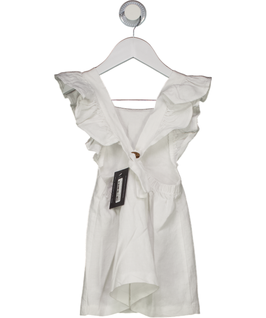 Freya Lillie Celine Linen Dress – White 3 Years
