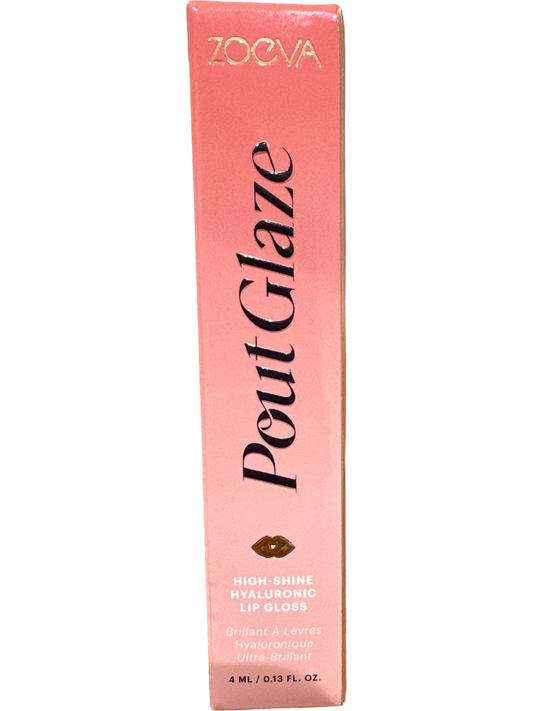 ZOEVA Pink High-Shine Hyaluronic Lip Gloss BNIB UK