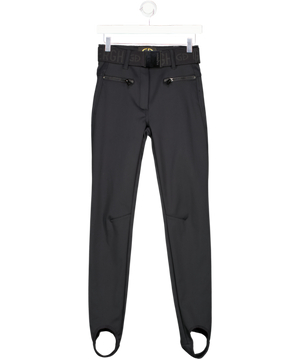 GOLDBERGH Black Goldbergh Paris Belted Stirrup Ski Pants UK 6