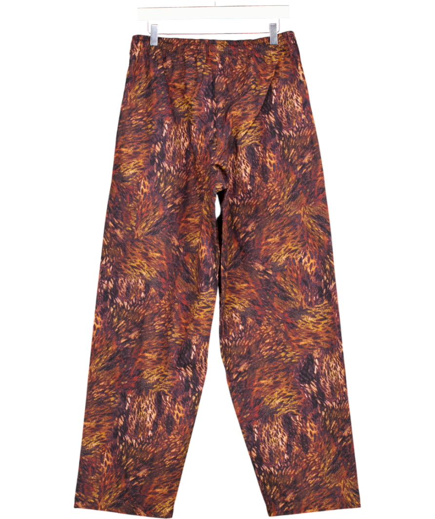 gymshark Brown Straight Leg Pumper Pants UK M