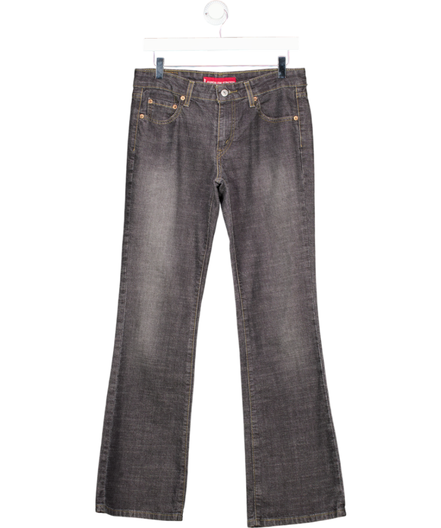 LEVI'S Grey Superlow Stretch Bootcut Jeans W31