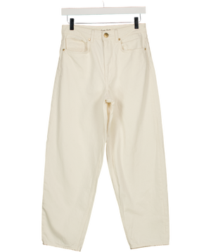Phase Eight Cream Sophia Barrel Jeans UK 8