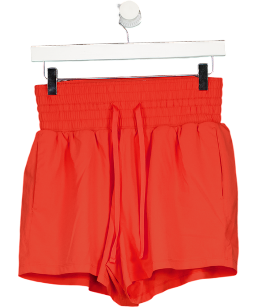 PRUZAN Red Running Shorts UK S
