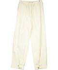 THE COUTURE CLUB Cream Barrel Leg Shell Trousers UK 8