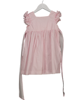 D.O.T portugal Pink Pinstripe Dress Frill Sleeve And Tie Back Detail 5 Years