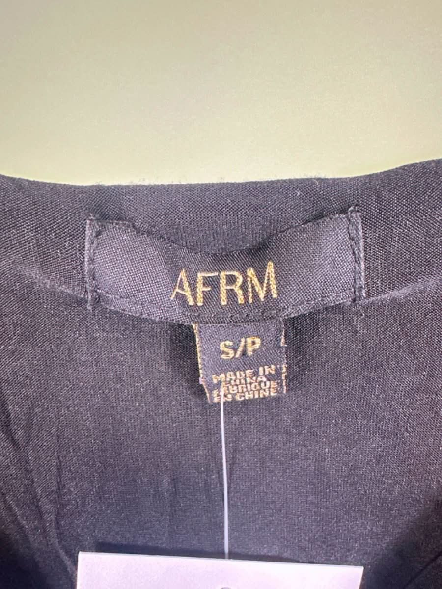 AFRM Black Glitter Maxi Dress SZ S - Reliked