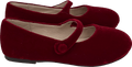 Age of innocence Elin Velvet Red Shoes UK 11.5 EU 30 👼 - Reliked