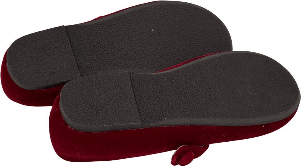 Age of innocence Elin Velvet Red Shoes UK 11.5 EU 30 👼 - Reliked