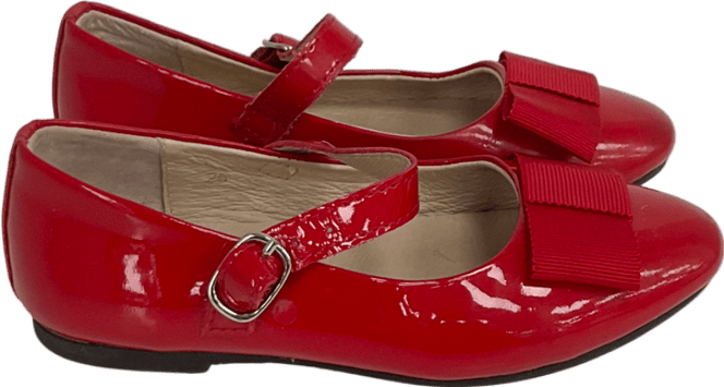 age of innocence Red Ellen Black Shoes UK 11 EU 29 👼 - Reliked