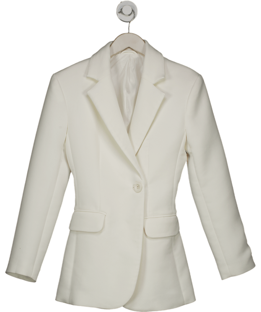 AGGI White Angela Blazer UK XS - Reliked