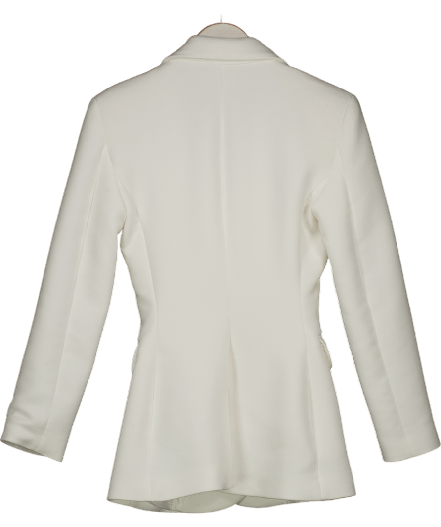 AGGI White Angela Blazer UK XS - Reliked