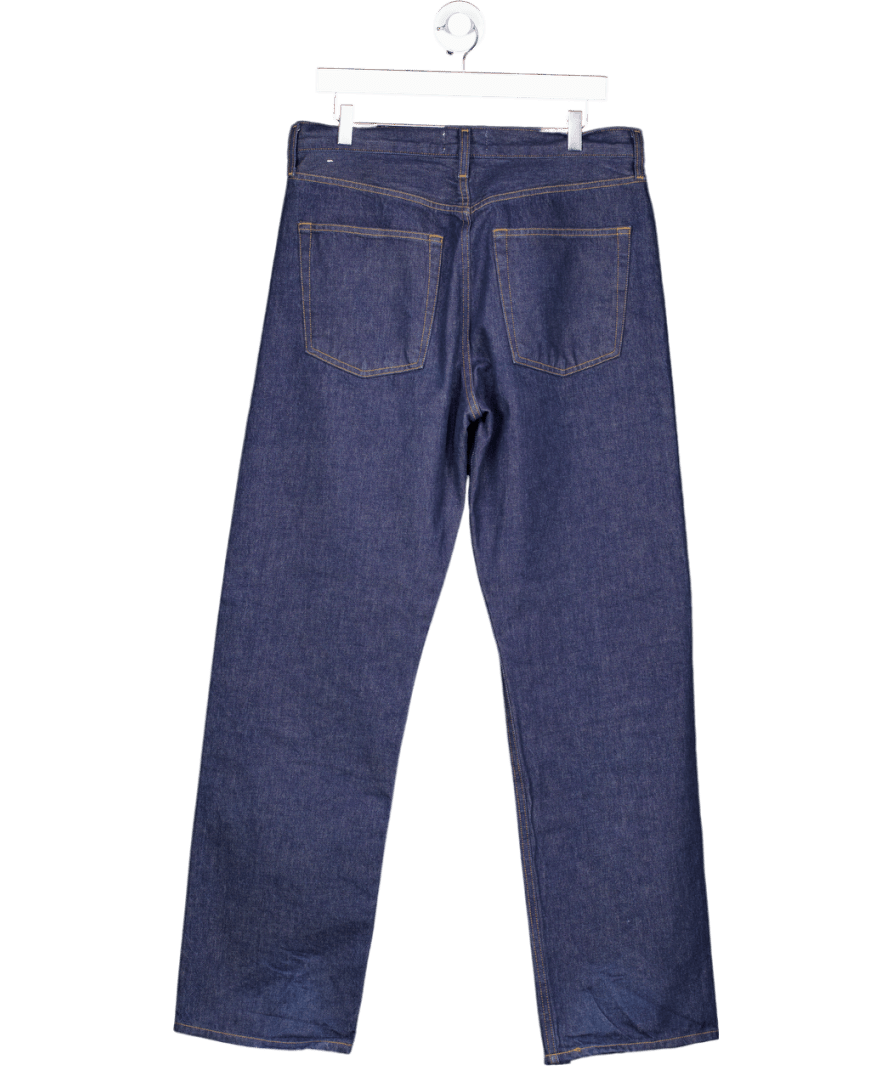 AGOLDE Dark Blue Kelly Mid - rise Straight - leg Jeans W29 - Reliked