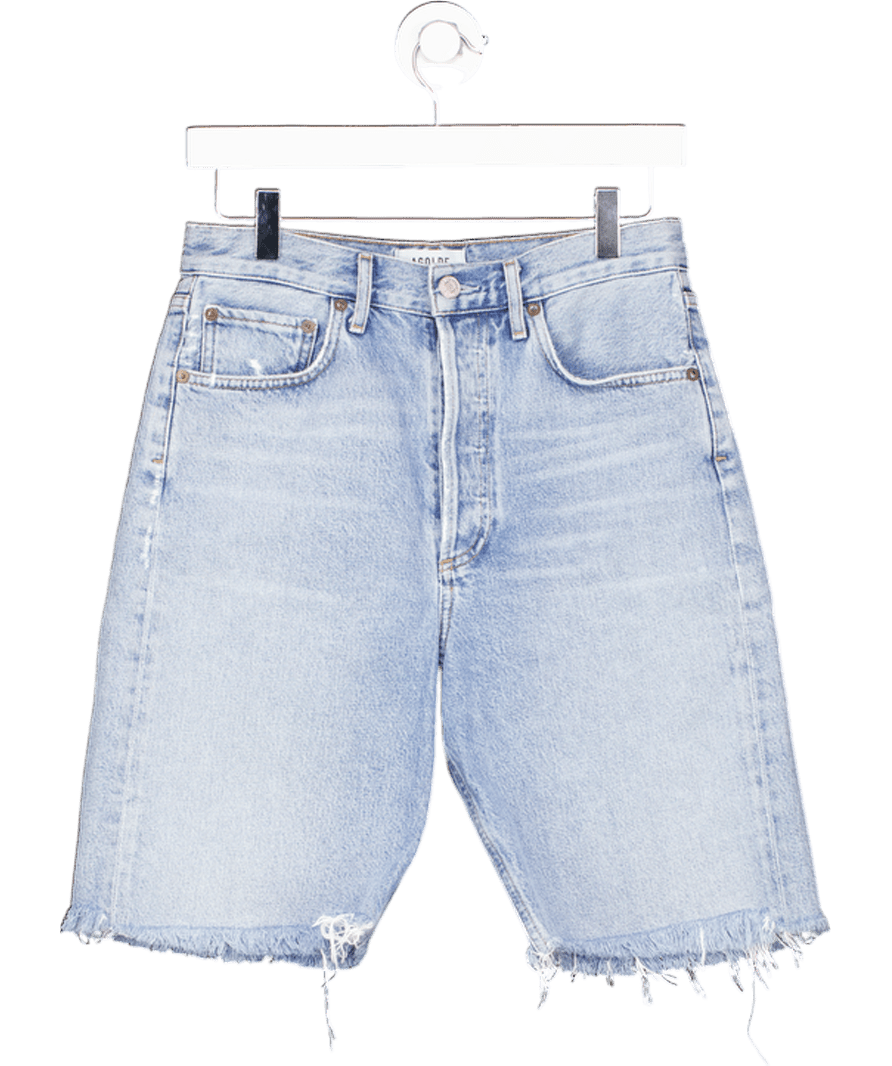AGOLDE Light Blue 90's Shorts W25 - Reliked