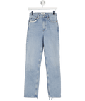 AGOLDE Light Blue Wash Highrise Stovepipe Jeans W24 - Reliked