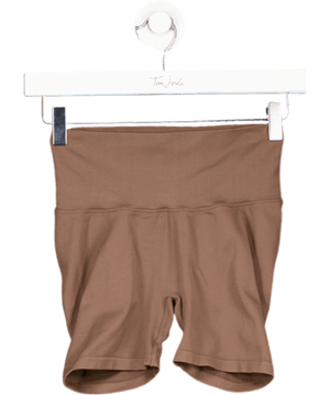 Aimn Brown Shape Seamless Hotpants UK S