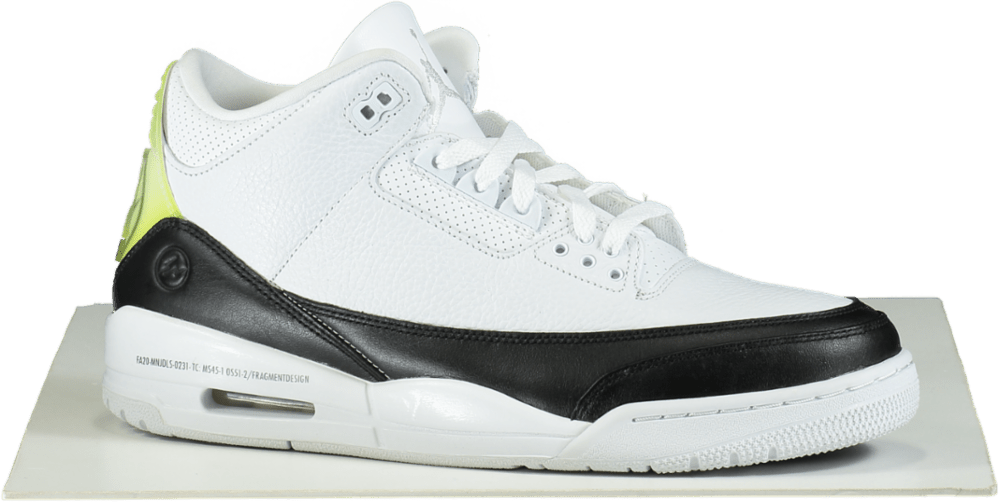 Air Jordan DA3595 White/Black Retro 3 SP Trainers 👟 UK 11 👟 - Reliked