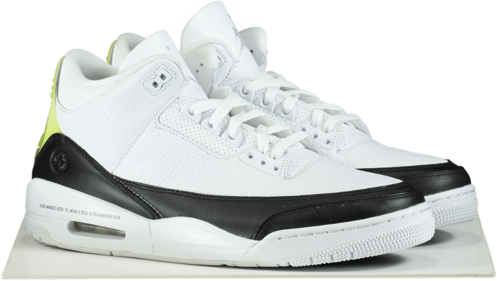 Air Jordan DA3595 White/Black Retro 3 SP Trainers 👟 UK 11.5 👟 - Reliked