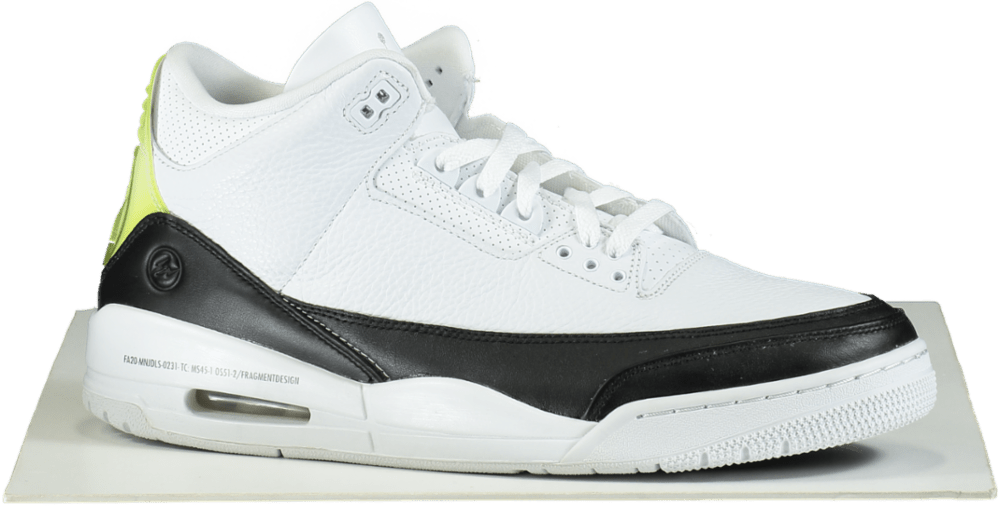 Air Jordan DA3595 White/Black Retro 3 SP Trainers 👟 UK 11.5 👟 - Reliked