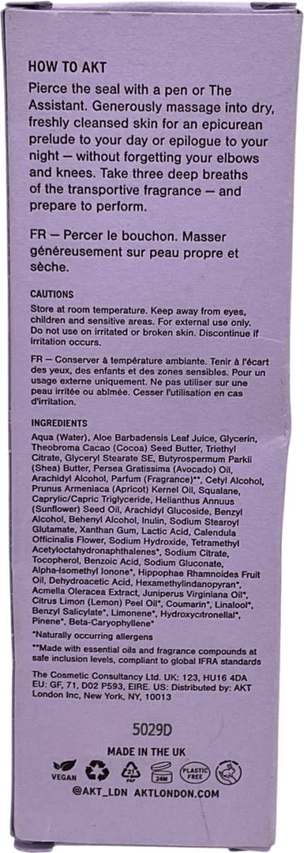 akt The Body Conditioning Balm 100ml - Reliked