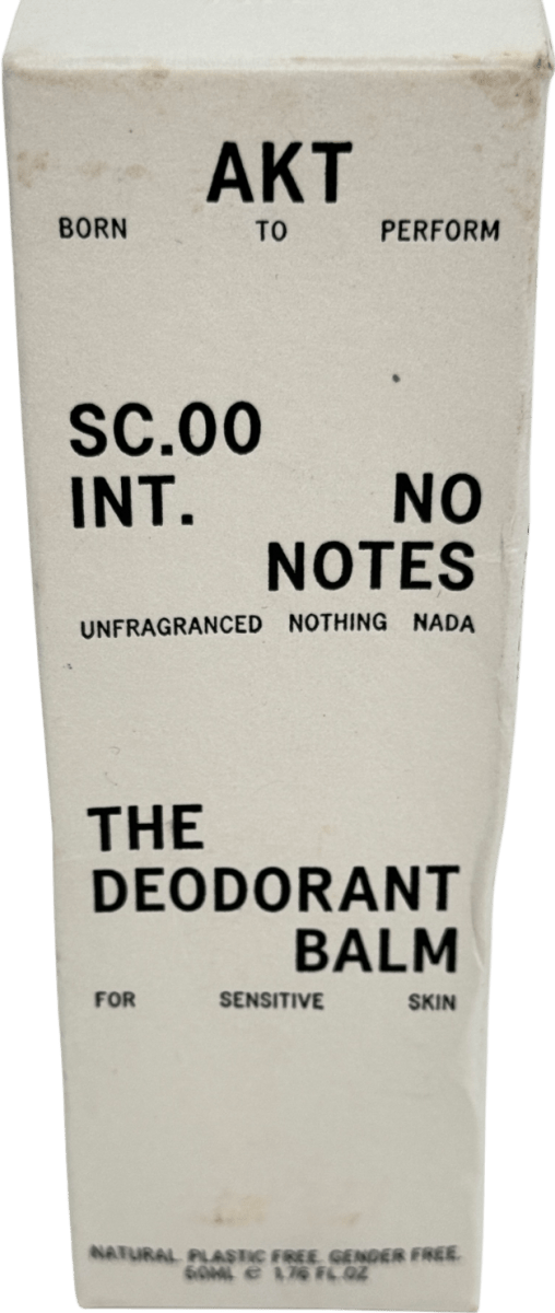 AKT The Deodorant Balm Sc.00 Unfragranced And Sensitive 50ml - Reliked