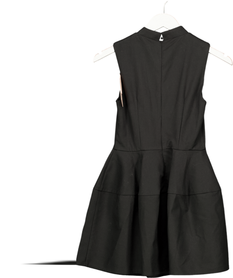 ALB Anne Louise Boutique Black Volume Skirt Mini Dress UK 6 - Reliked