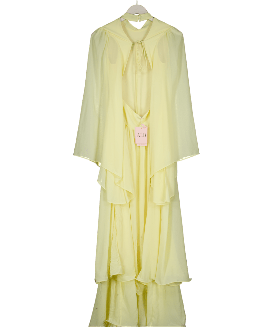 ALB Anne Louise Yellow Limoncello Dress UK XS - Reliked
