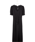 Albaray Black Bodycon Maxi Dress UK 10 - Reliked