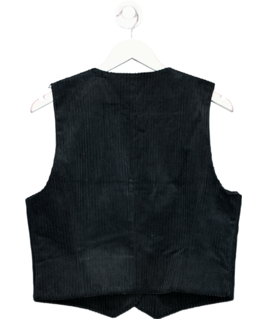 Albaray Navy Blue Jumbo Cord Waistcoat UK 14 - Reliked