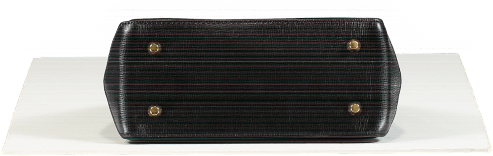 Alberta Ferretti Black Mini Albi 33 Leather Handbag - Reliked