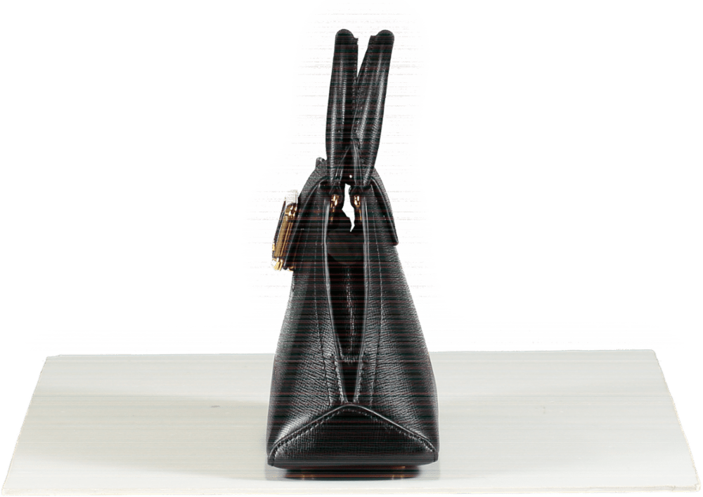 Alberta Ferretti Black Mini Albi 33 Leather Handbag - Reliked