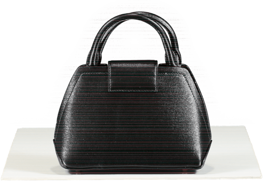 Alberta Ferretti Black Mini Albi 33 Leather Handbag - Reliked