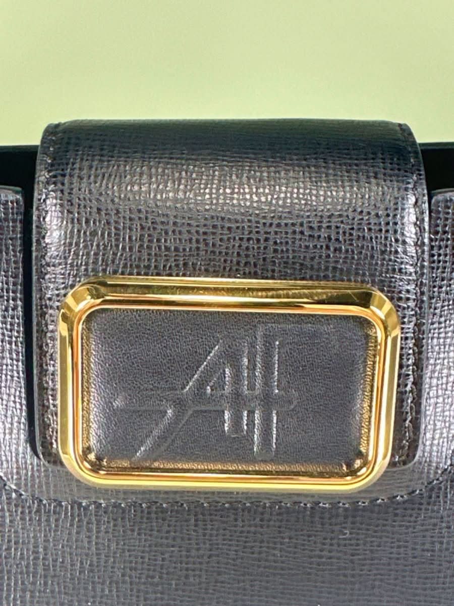 Alberta Ferretti Black Mini Albi 33 Leather Handbag - Reliked