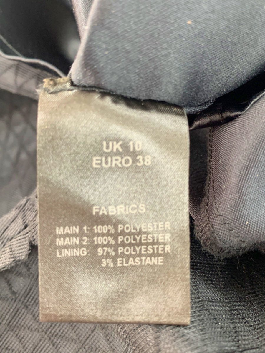 Alesha Dixon Black Off - Shoulder Midi Dress UK 10 - Reliked