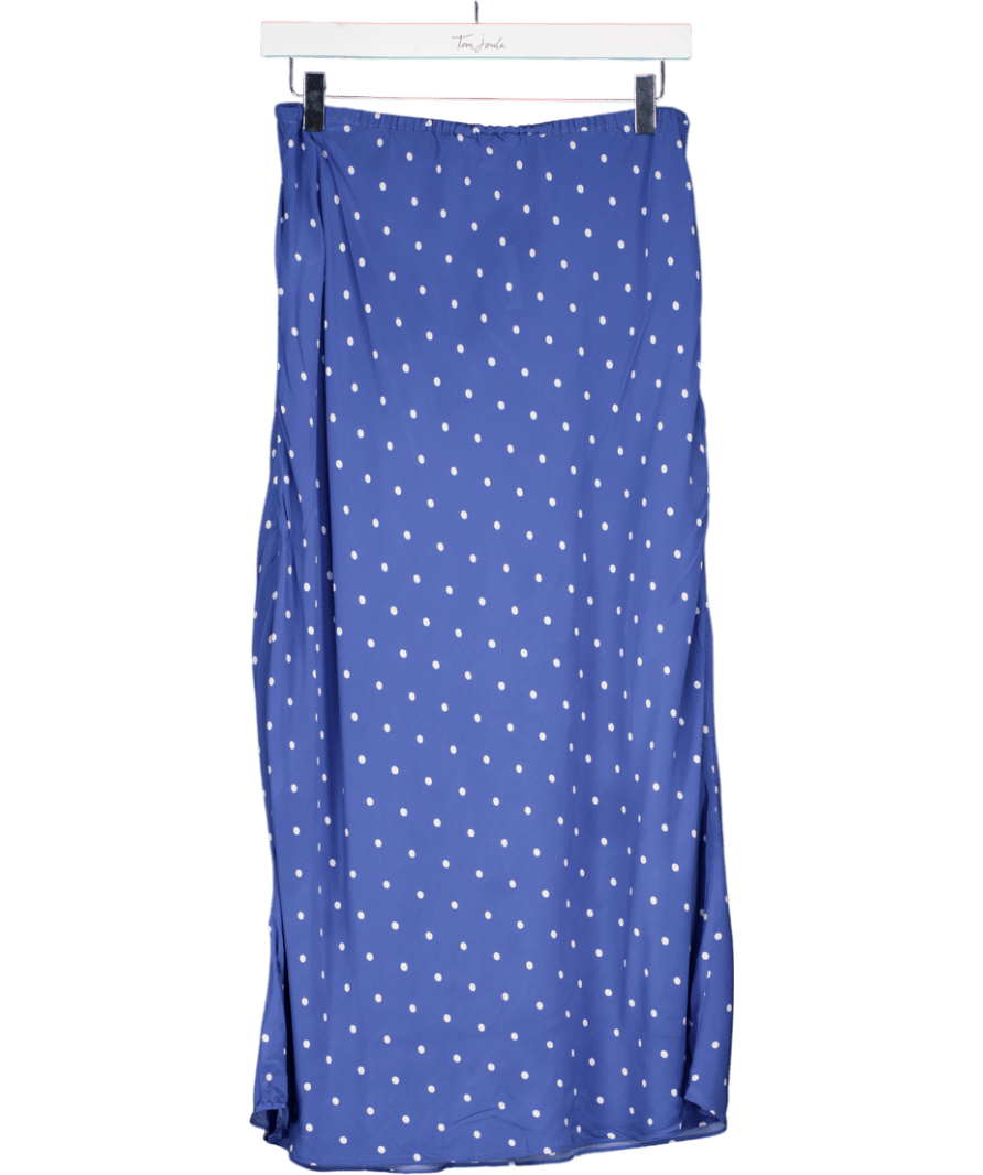 Alex Mill Blue Lily Slip Skirt UK S - Reliked