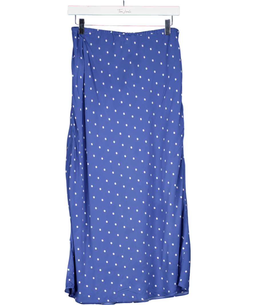 Alex Mill Blue Lily Slip Skirt UK S - Reliked