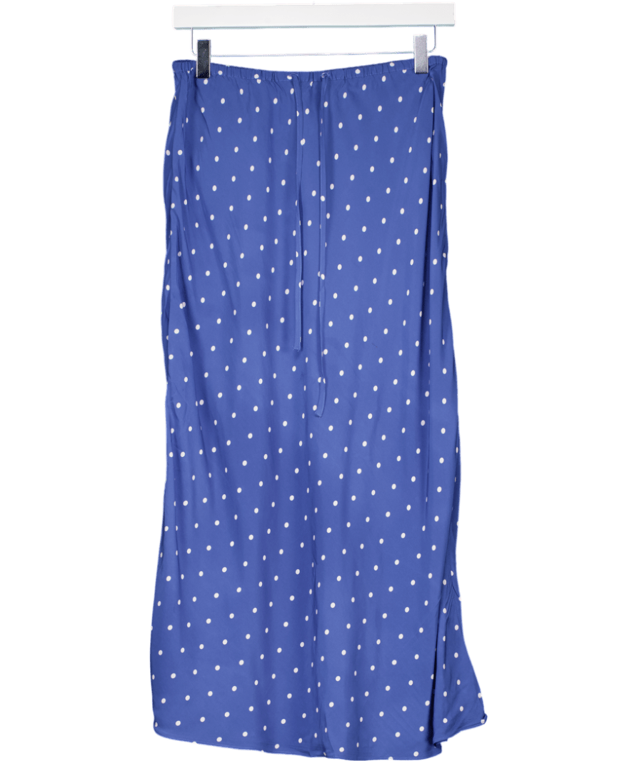 Alex Mill Blue Lily Slip Skirt UK S - Reliked