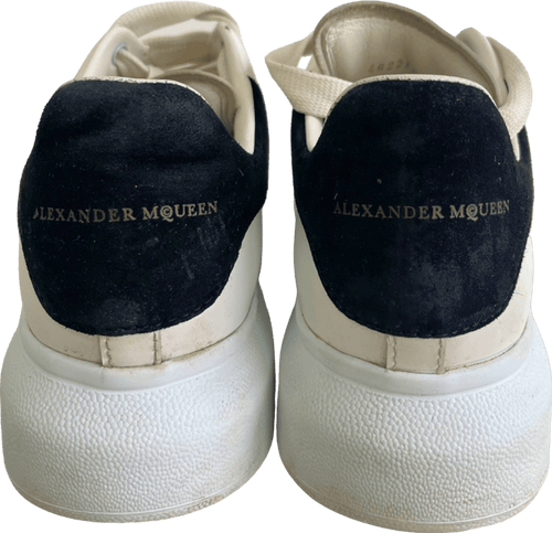 Alexander McQueen White/Black Oversized Sneakers EU 36 UK 3 - Reliked