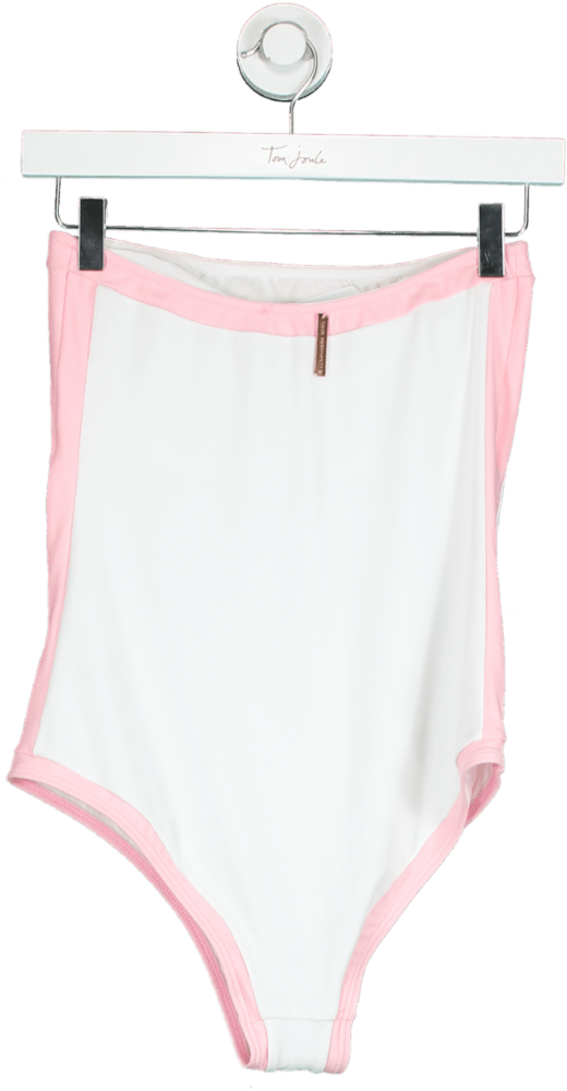 Alexandra Miro White Whitney Belted Swimsuit UK 14 - Reliked