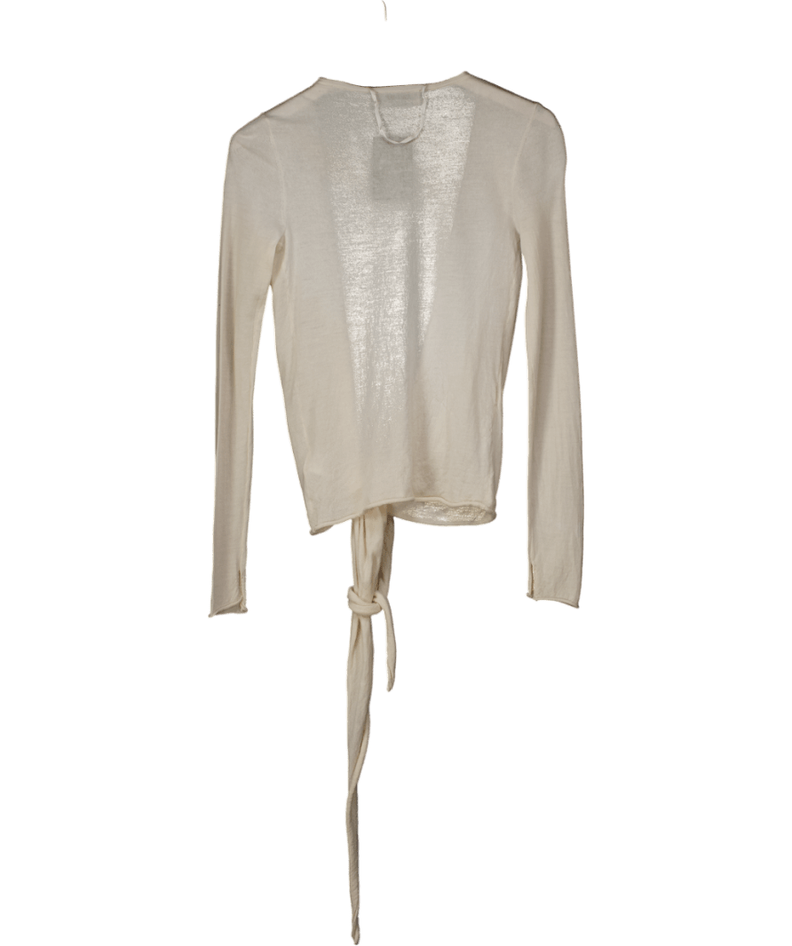 All Saints Cream Wasson Pirate Lightweight Cardigan UK S - Reliked