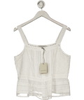 All Saints White Catalina Top UK 12 - Reliked