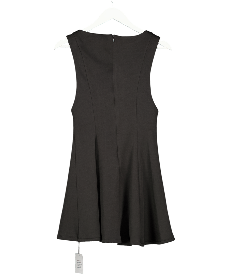 All the Ways Black Sonya Flare Mini Dress UK XS - Reliked