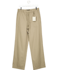 AllSaints Ash Brown Mid Rise Cotton Trousers W30 - Reliked