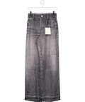 AllSaints Grey Tyler Illusion Wide Leg Trousers UK 6 - Reliked