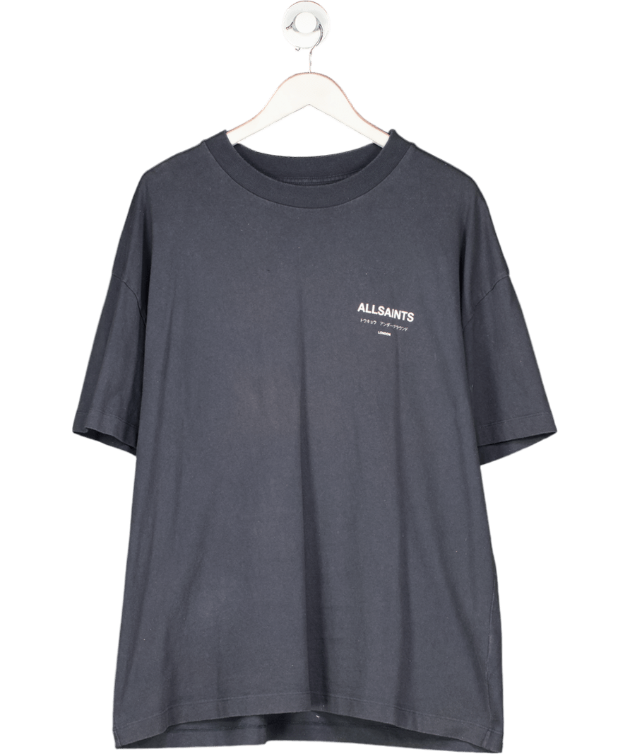 AllSaints Grey Underground T-shirt UK L - Reliked