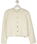 almada label Cream Nova Cotton - knit Cardigan UK S - Reliked