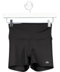 Alo Yoga Black 3" Softsculpt High - waist Precision Short UK XS - Reliked