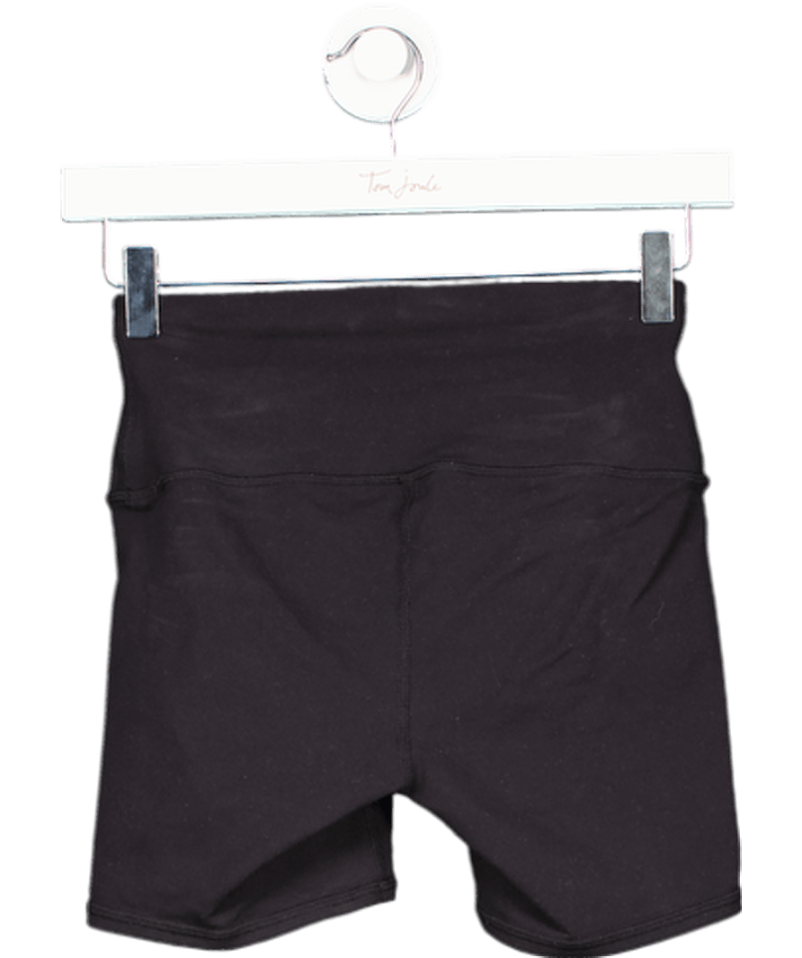 alo yoga Black Airlift High Rise Stretch Jersey Shorts UK XS - Reliked