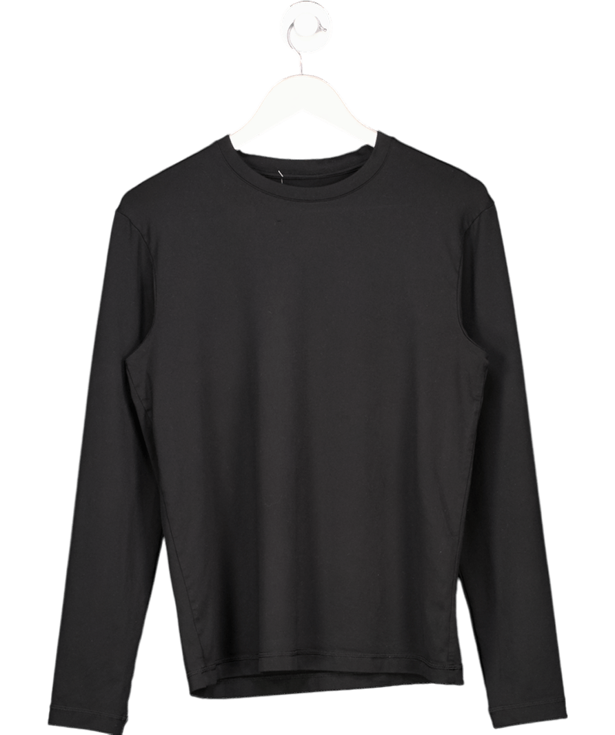alo yoga Black Alosoft Finesse Long Sleeve UK S - Reliked