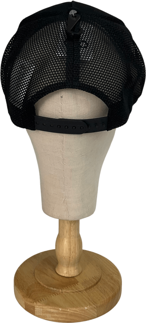 alo yoga Black District Trucker Hat - Reliked