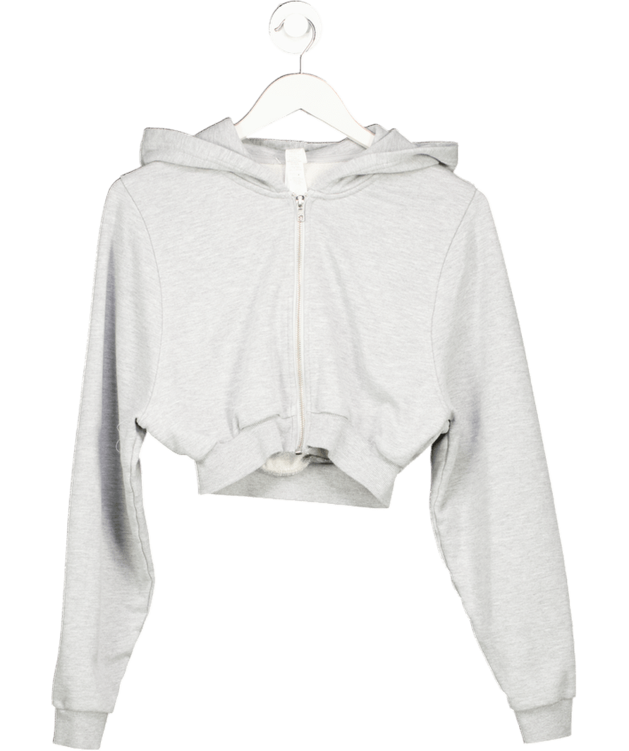alo yoga Grey Escape Zip Up Hoodie UK XS - Reliked